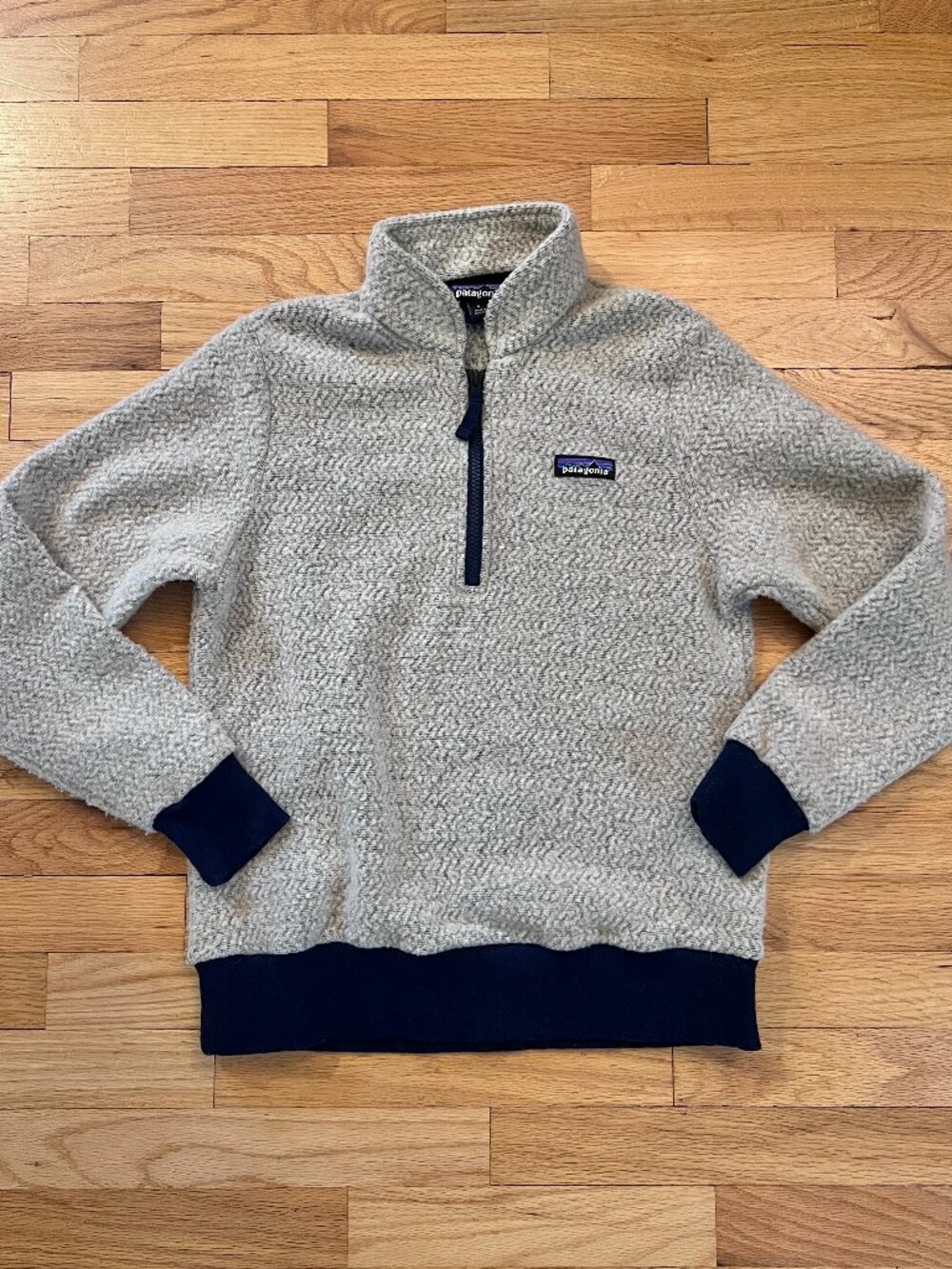 Patagonia Women's Woolyester Fleece Pullover Oat Color Size Small
